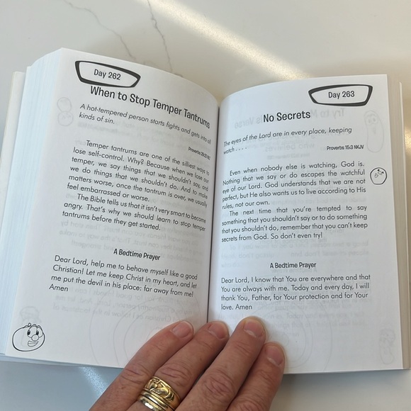 VeggieTales 365 Bedtime Devotions for Boys - Picture 4 of 6